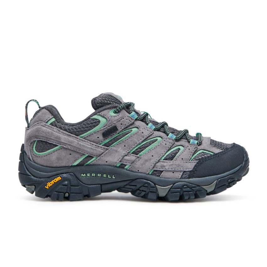 Chaussures Randonnée Merrell Moab 2 Waterproof Grise Femme | Y.L.NWWS